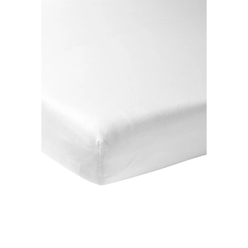 Meyco Hoeslaken Jersey 40x80/90cm - Wit