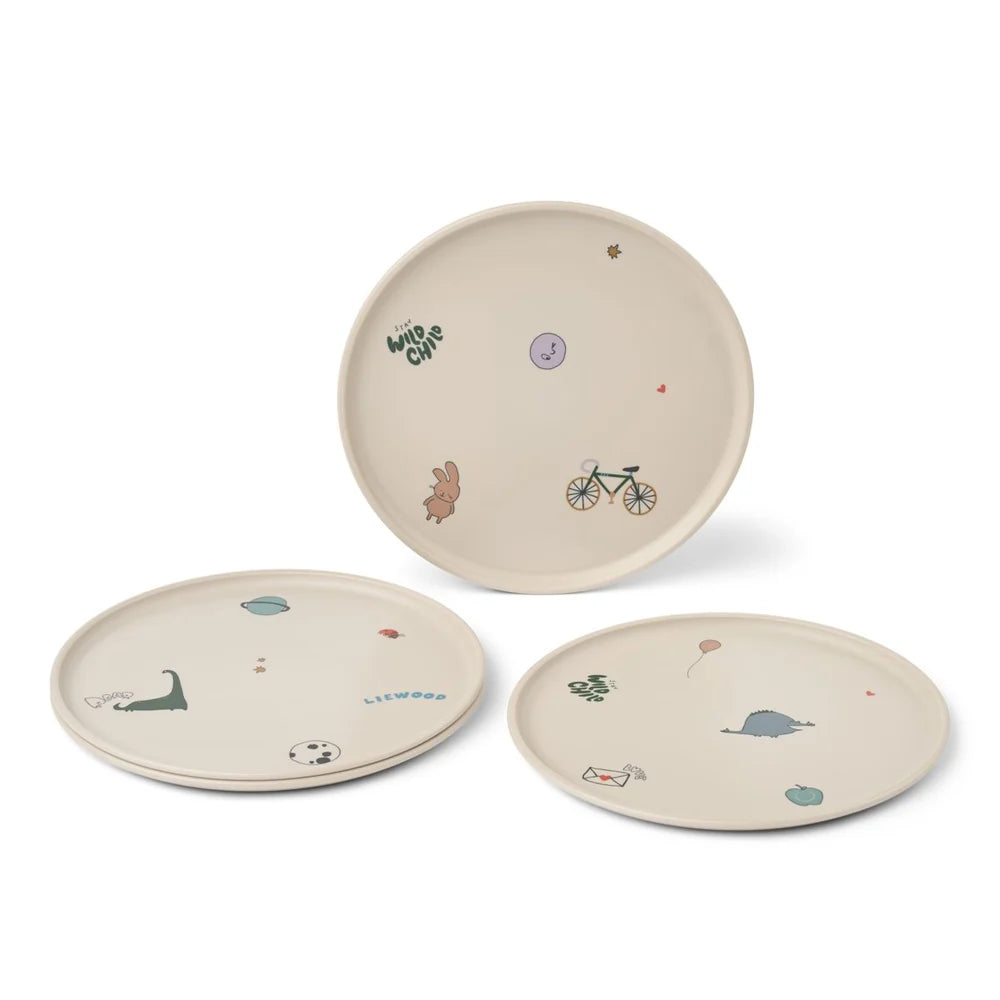 Liewood Remco Bord 4-Pack Tamtam / Sandy