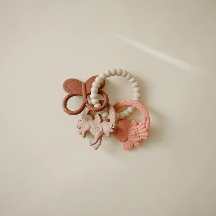 Mushie - Bijtring Silicone - Fairy