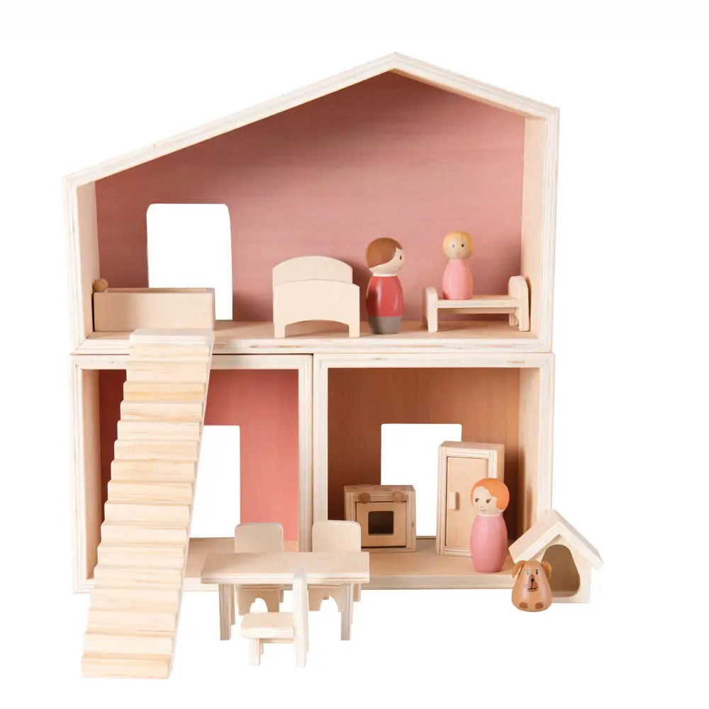 Egmont Toys - Houten Scandinavisch Poppenhuis