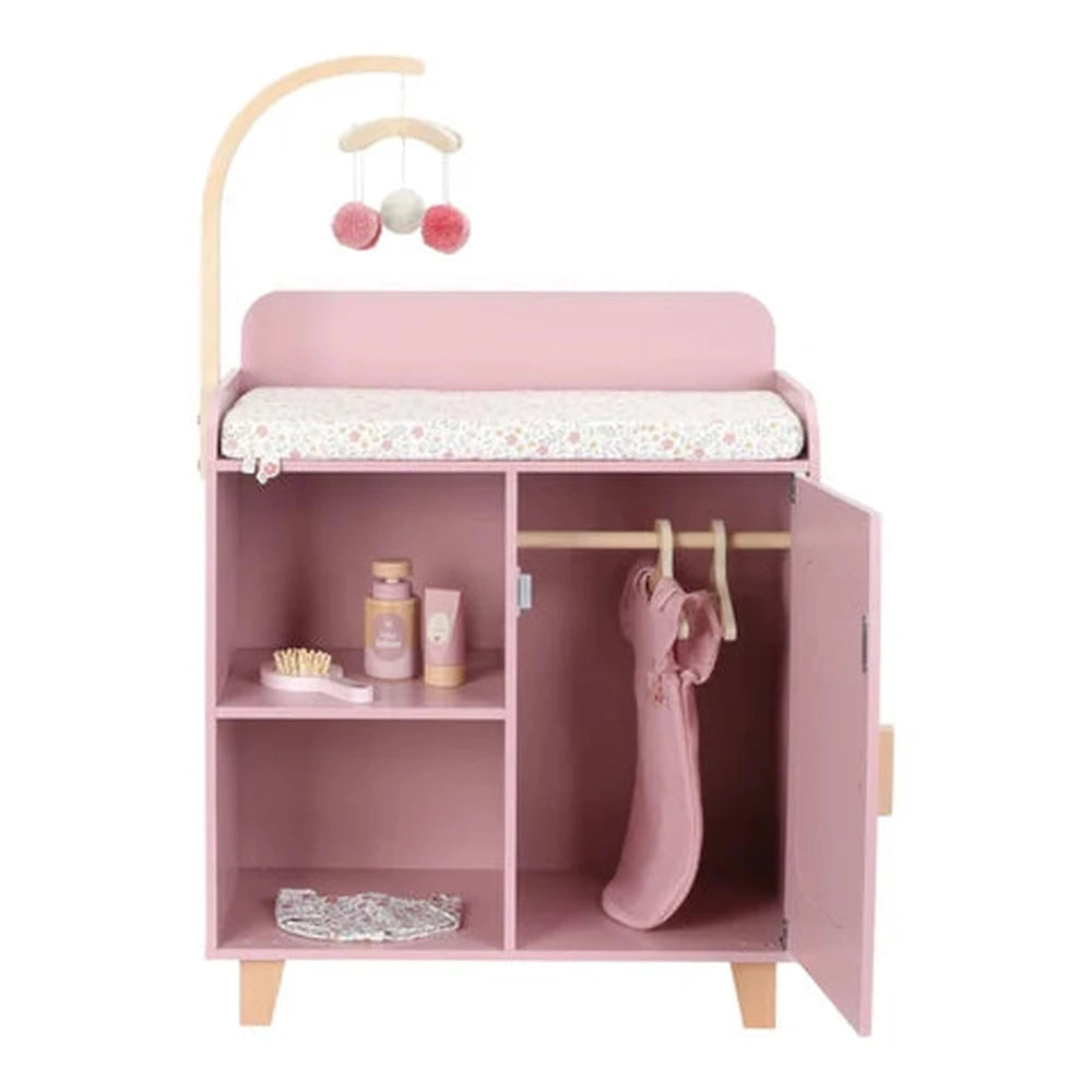 Little Dutch Poppencommode - Roze