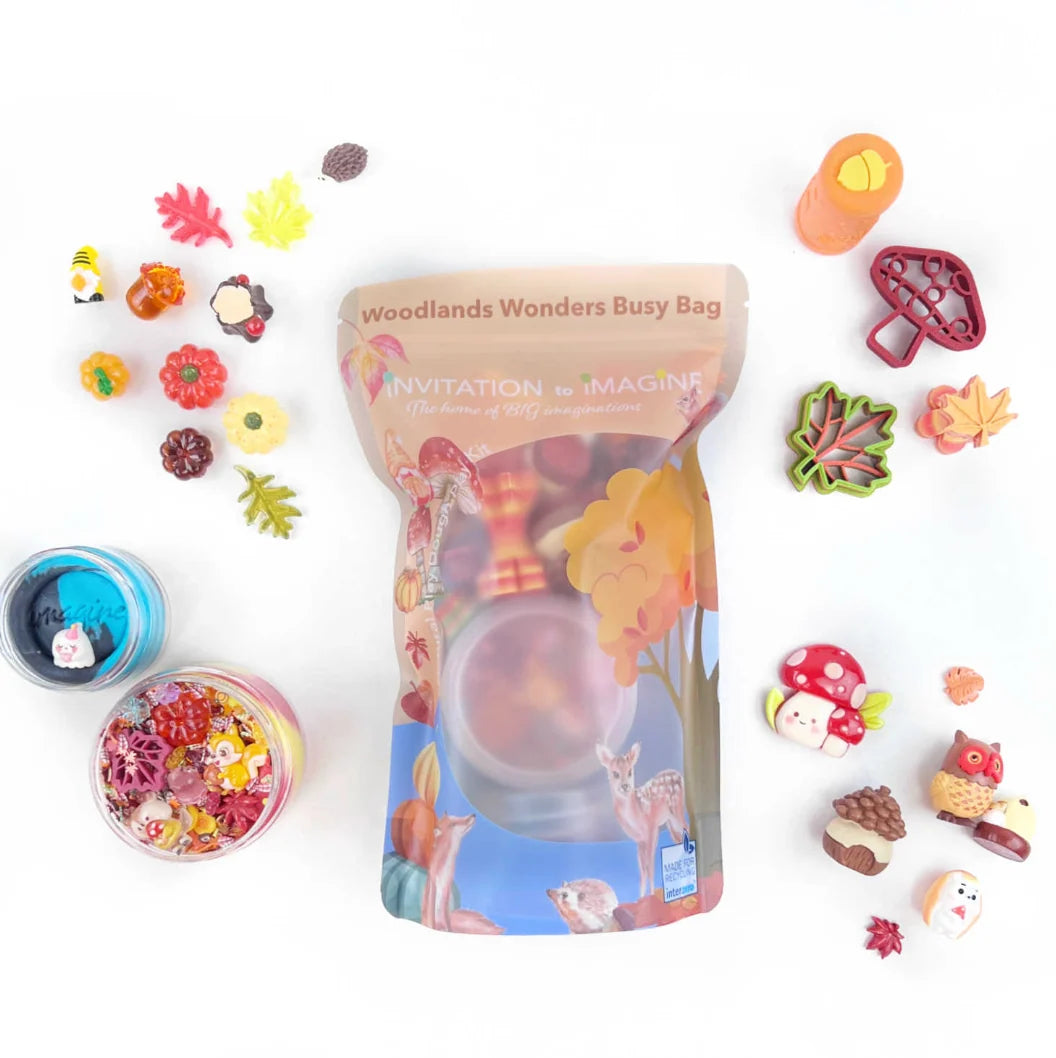 Dutch Dough Invitation To Imagine Busy Bag - Autumn Friends
