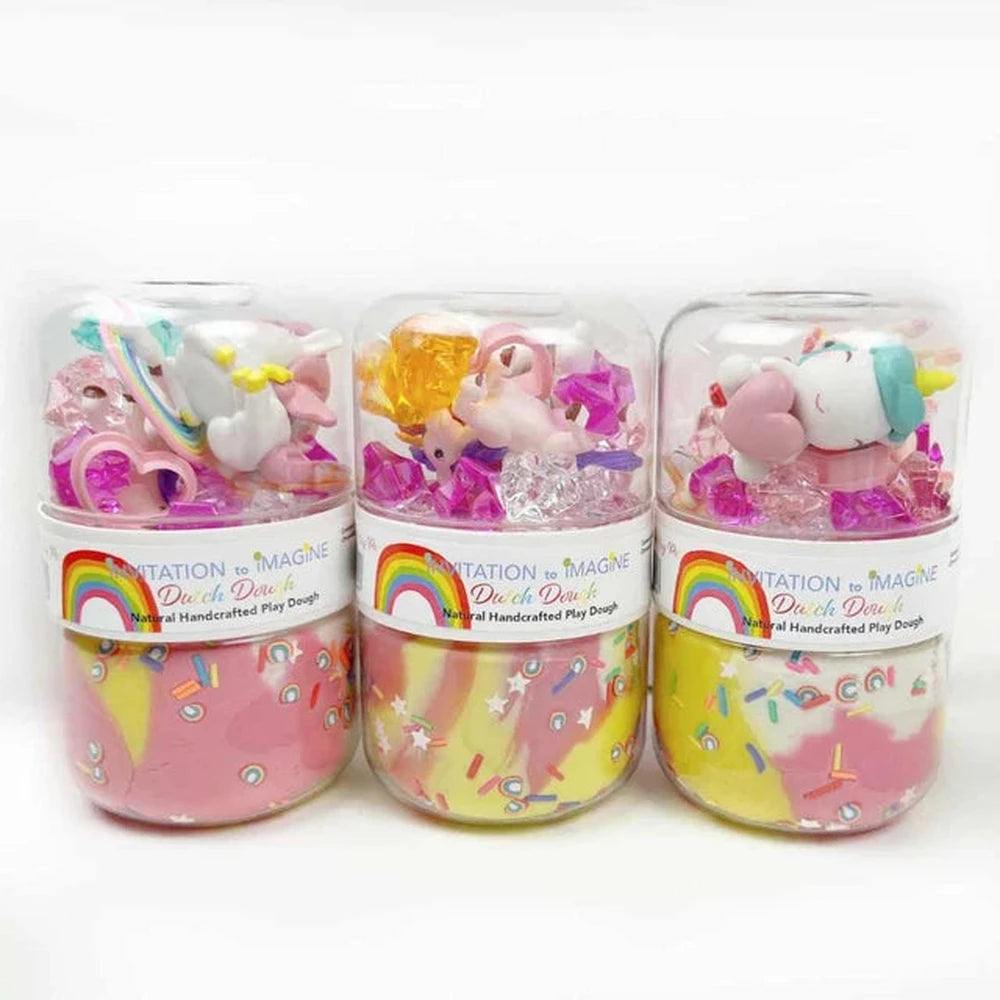 Dutch Dough Invitation To Imagine Play Pot - Rainbow