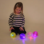 Tickit Lichtgevende Sensorische Ballen Set Van 4