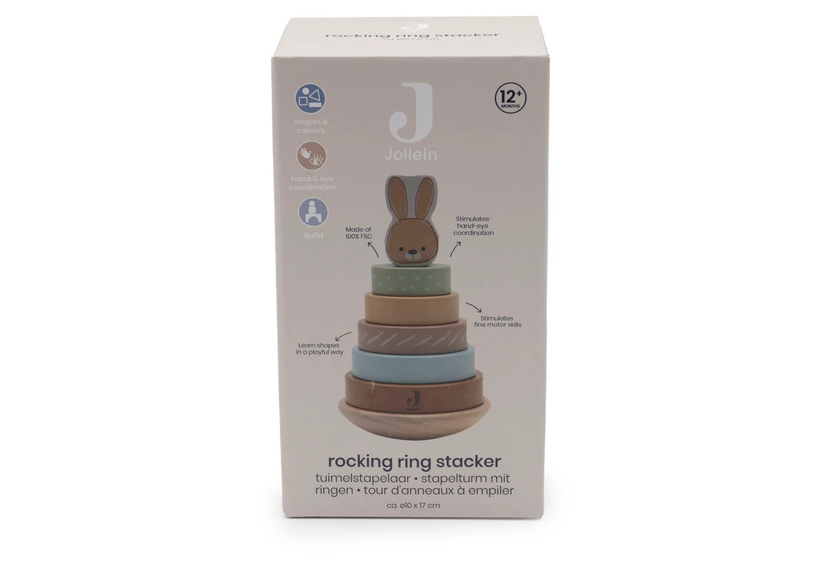Jollein Houten Tuimelstapelaar - Bunny Luz