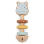 Jollein Houten Rammelaar - Hippo Happy