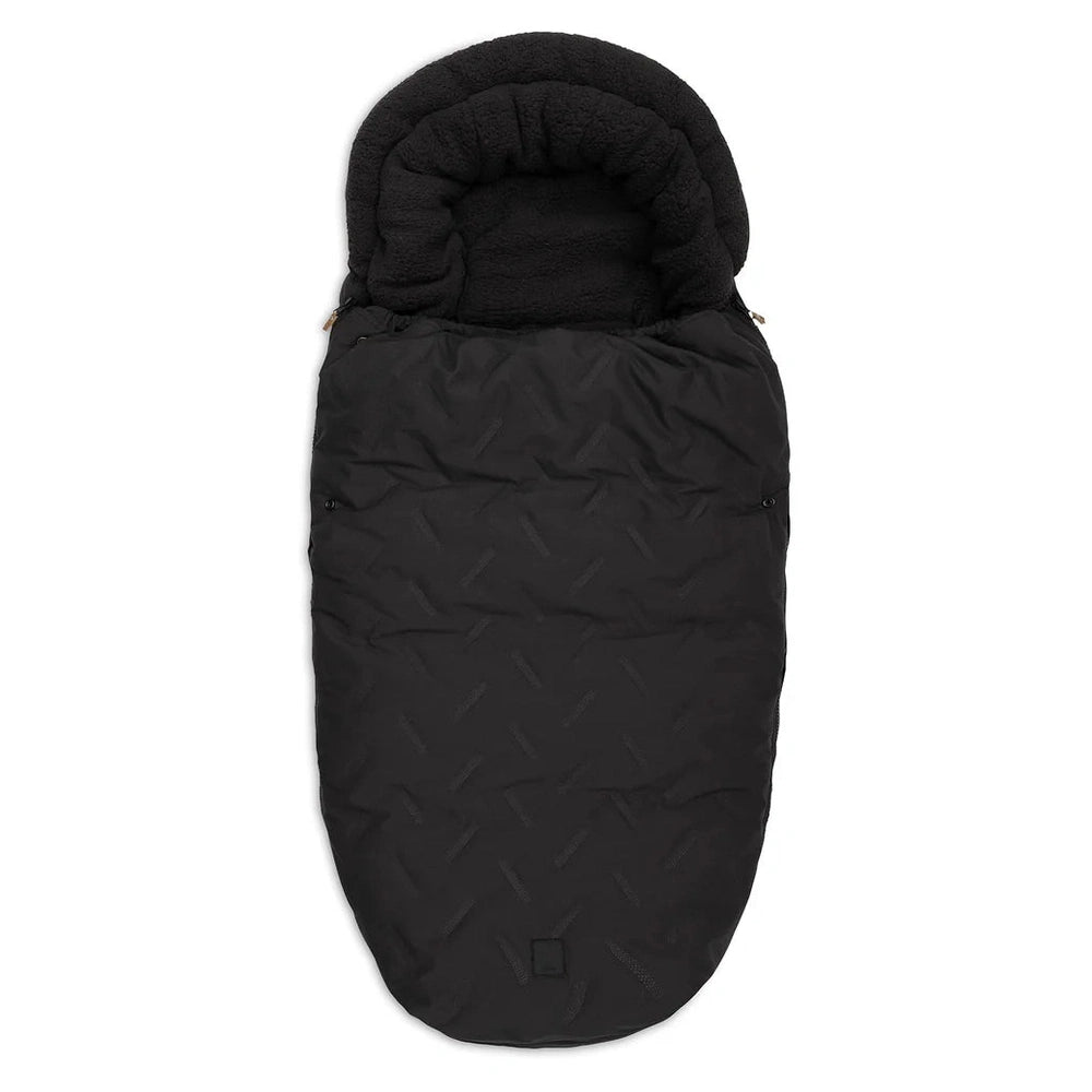 Jollein Voetenzak Buggy/Kinderwagen Embossed - Nearly Black