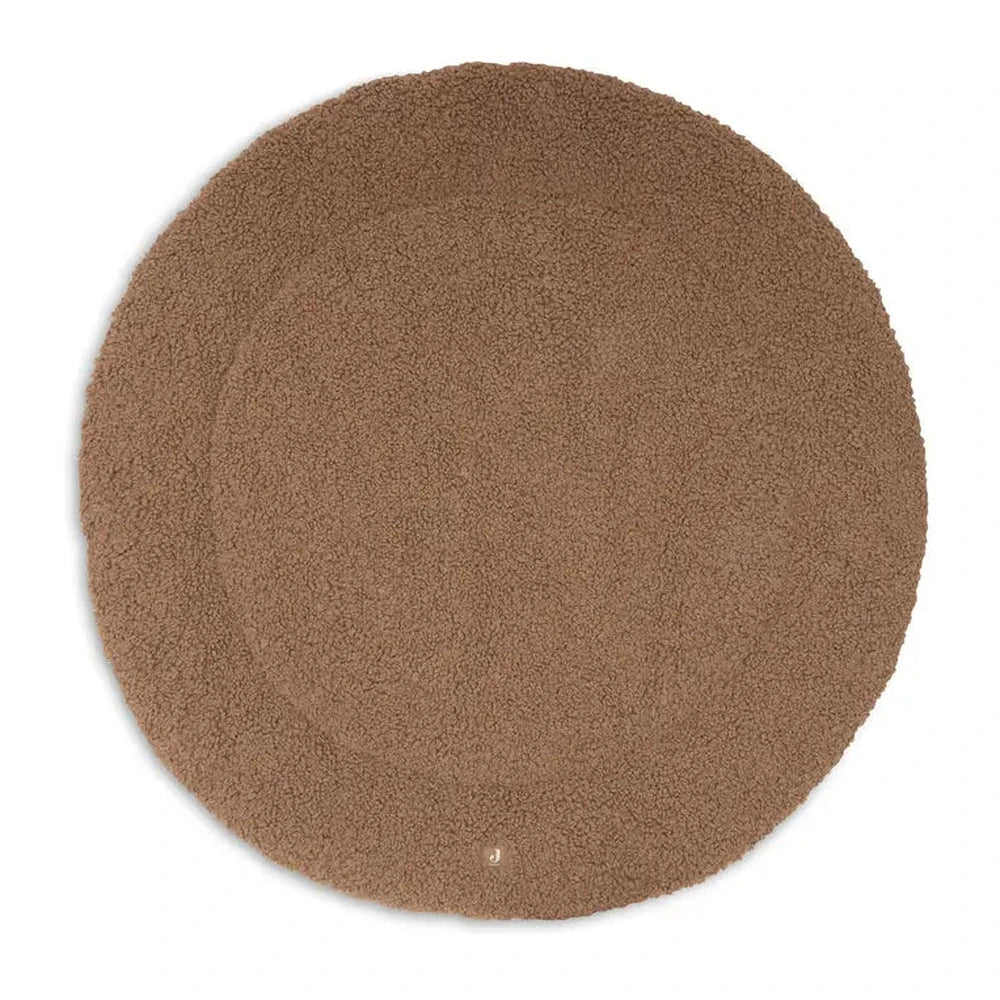 Jollein Boxkleed Rond Ø 95cm Curlé - Dark Hazel