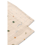 Liewood - Lewis Hydrofiele Doeken- 2 Pack - Star/ Flying Mix