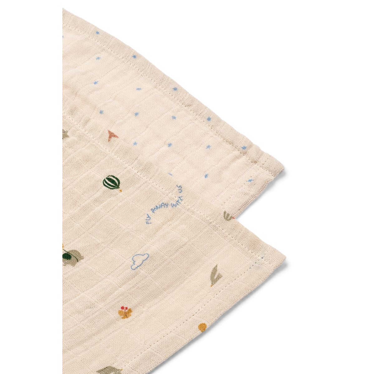 Liewood - Lewis Hydrofiele Doeken- 2 Pack - Star/ Flying Mix