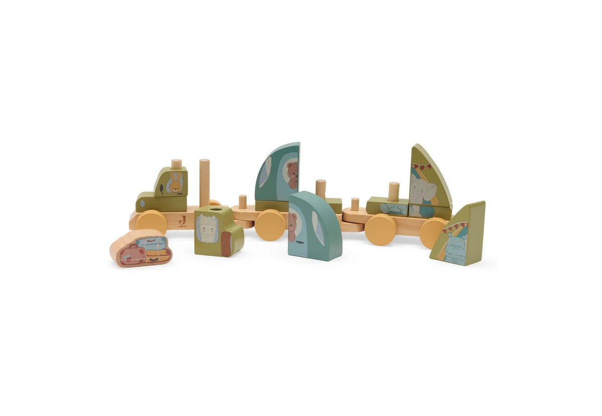 Jollein Houten Speelgoedtrein - Jollies Camping