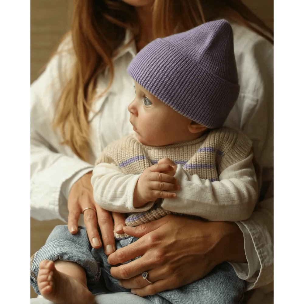 HVID - Beanie Newborn - Lilac