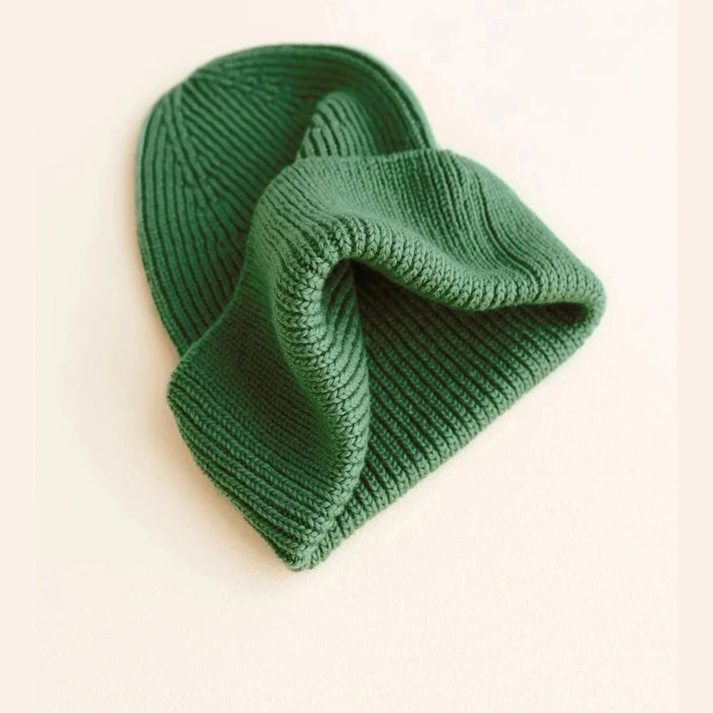 Hvid Beanie Fonzie - Grass