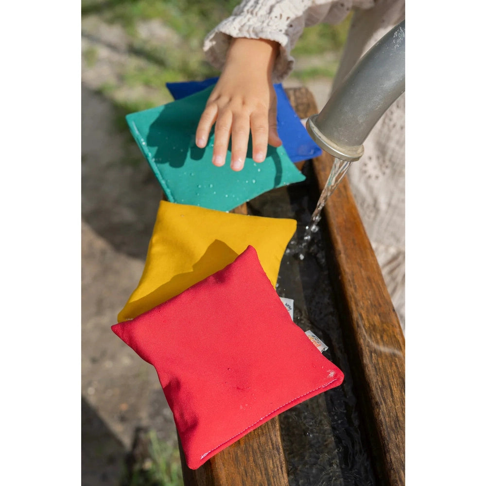 Pit&play Waterafstotende Buiten Pittenzakjes - Regenboog