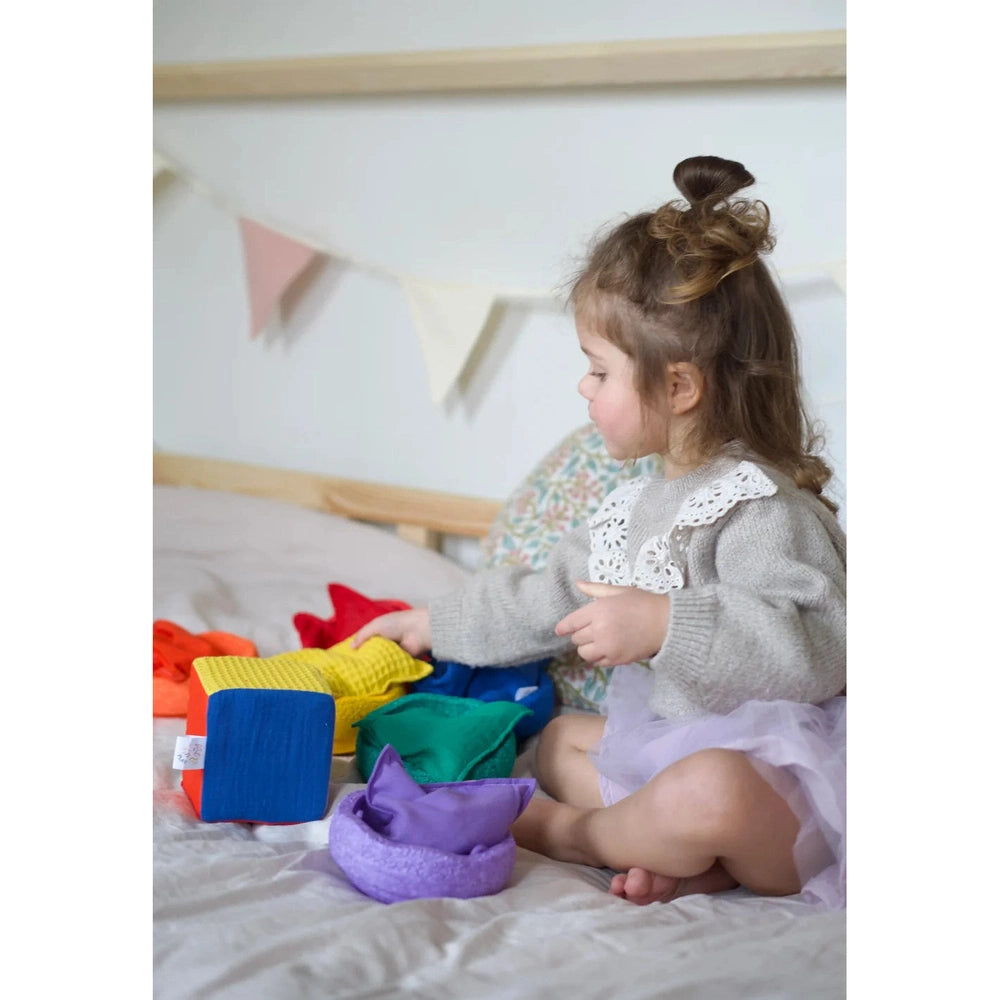 Pit&Play Regenboog Dobbelsteen