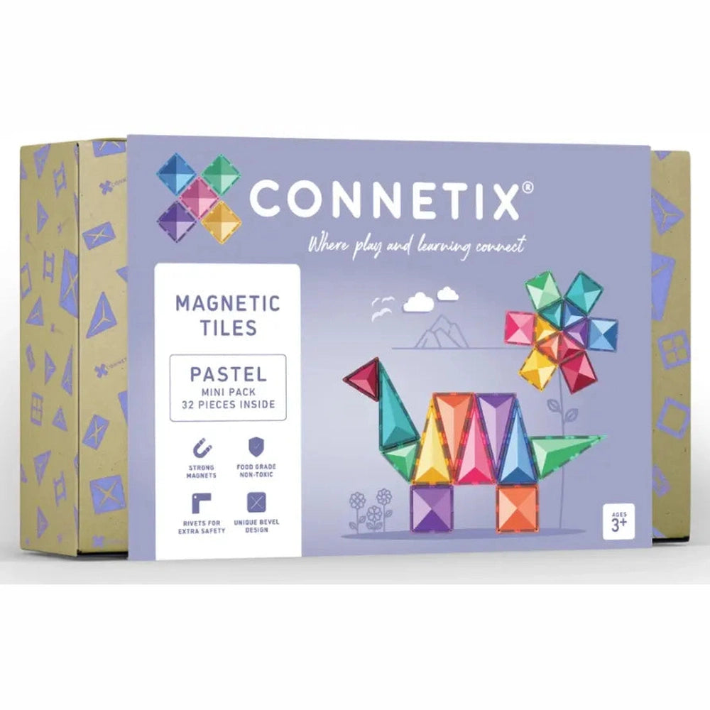 Connetix Mini Pack 32 Stuks - Pastel