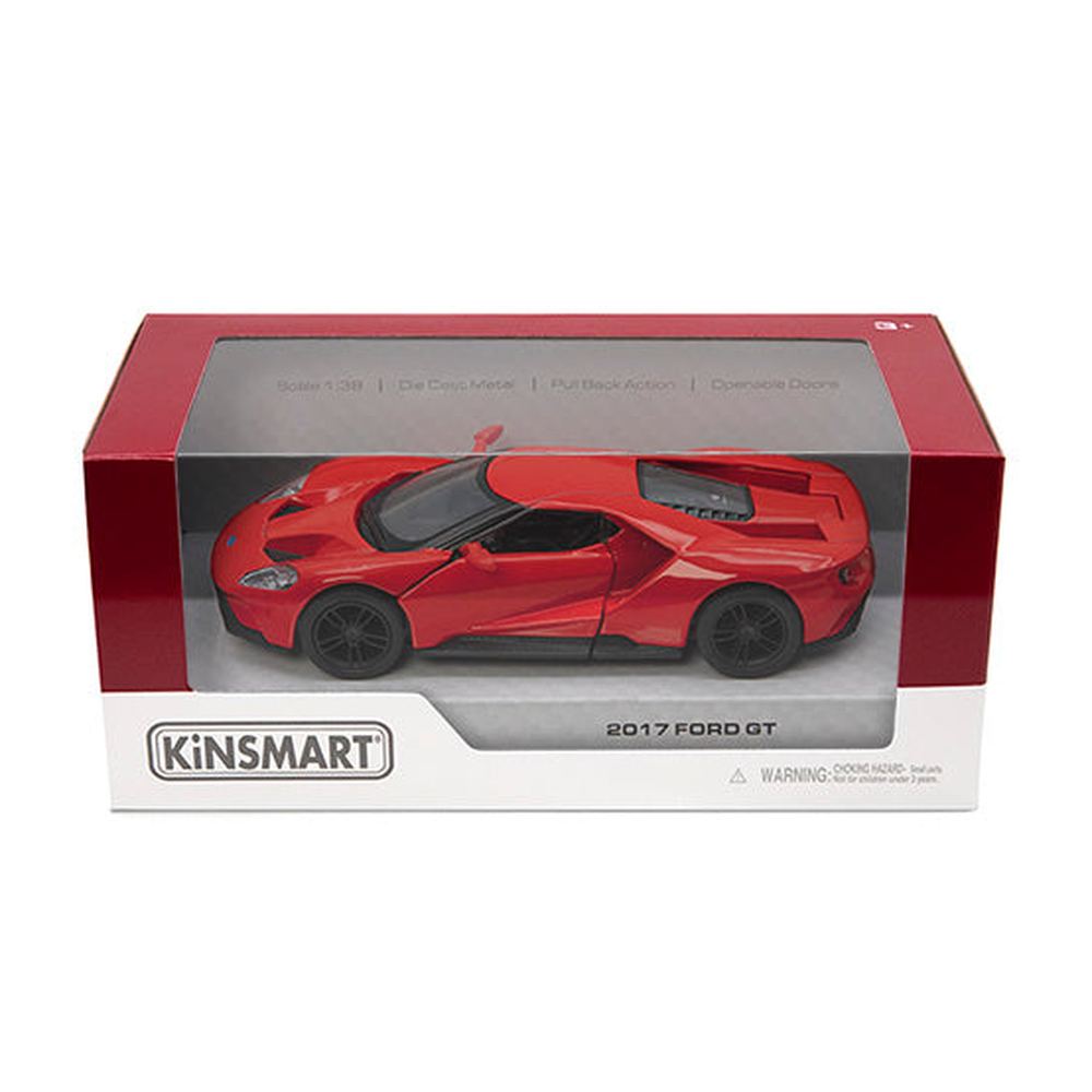 Kinsmart Metalen Modelauto Ford GT Pull Back