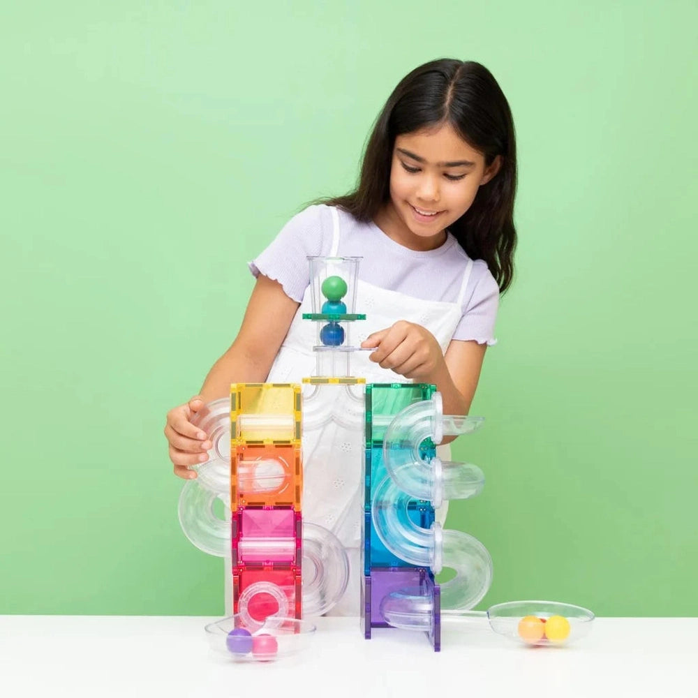 Connetix Magnetische Knikkerbaan 114 Stuks - Bright