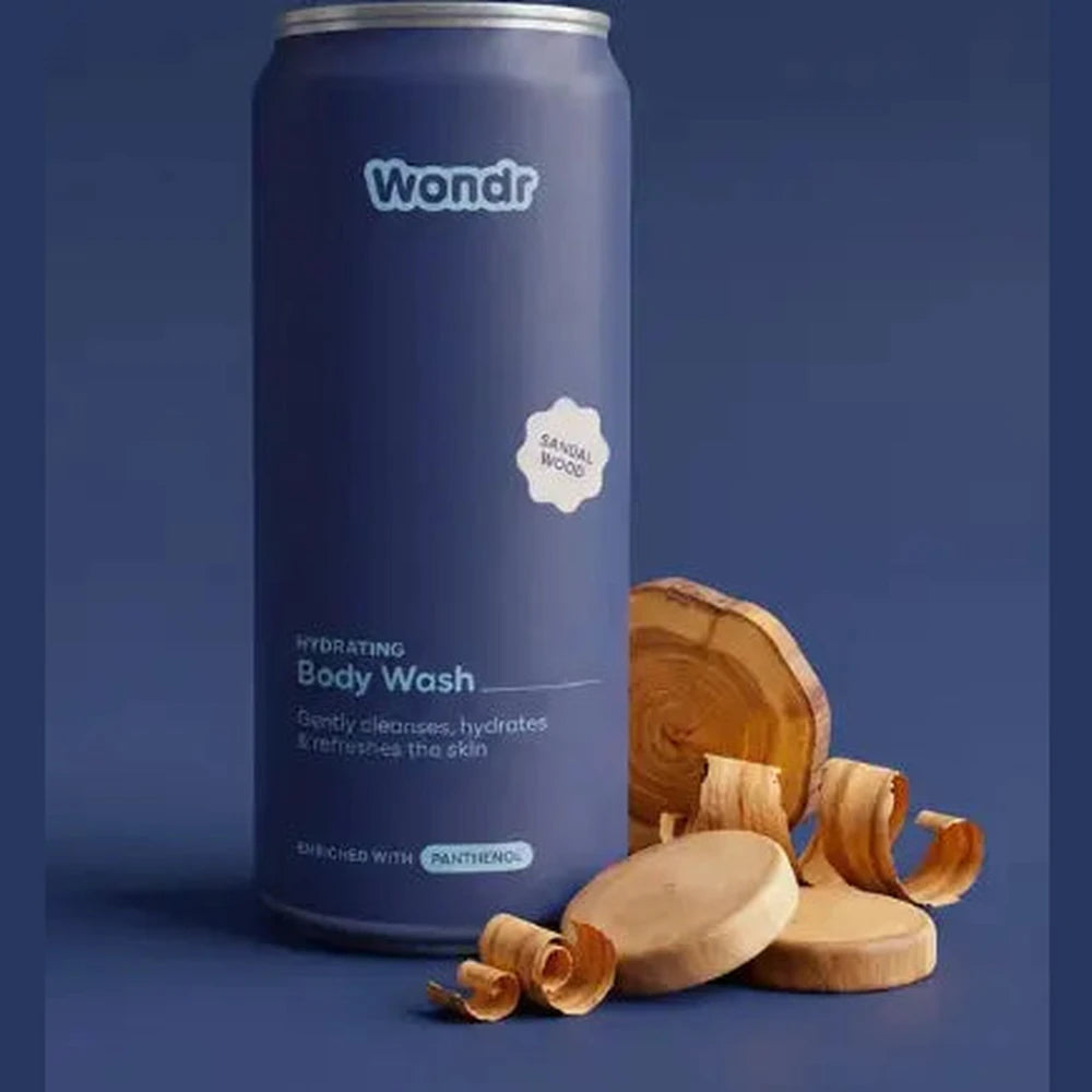 Wondr Bodywash Hydrating - Sandal Wood