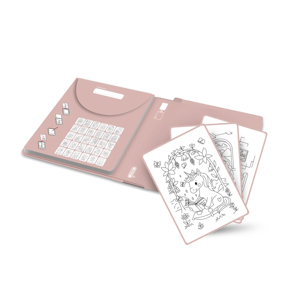 Kidywolf Refill KidydrawPad 30 Overtrektekeningen - Once Upon A Time