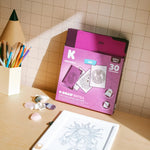 Kidywolf Refill KidydrawPad 30 Overtrektekeningen - Zen