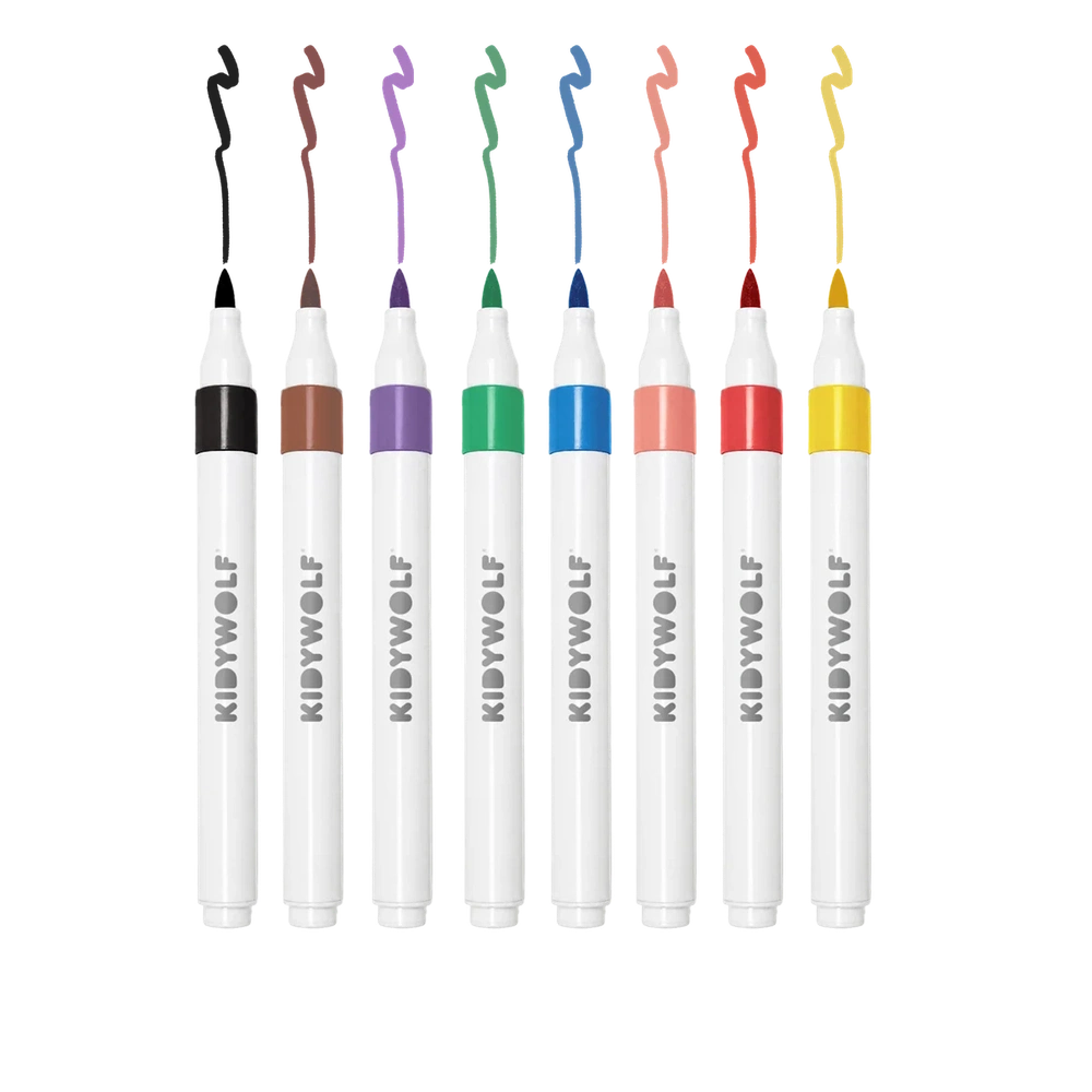 Kidywolf KidydrawPad Kit - Acrylmarkers