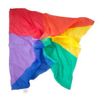 Pit&Play Katoenen Speeldoek 75x75cm Large - Regenboog