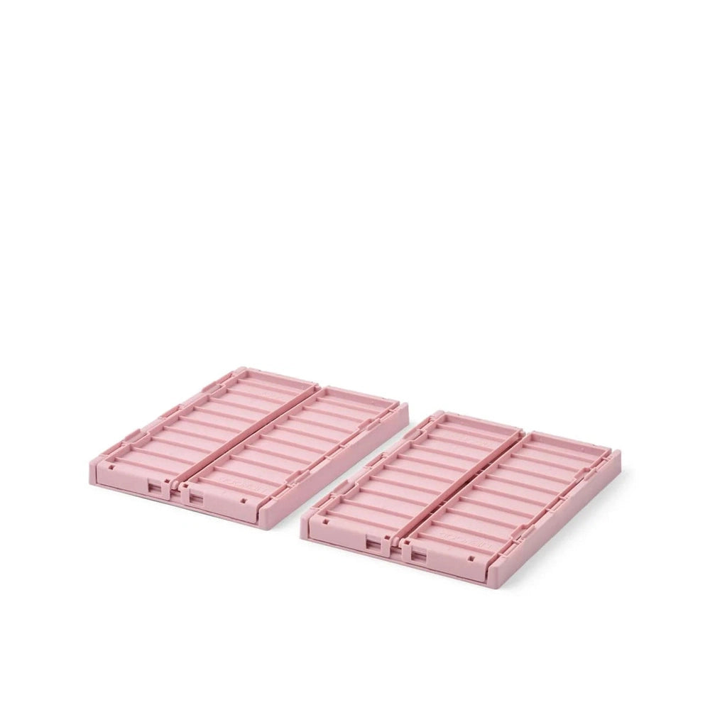 Liewood Weston Kleine Plooiboxen 2 Stuks - Roze