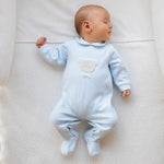 Living Nature - Babypakje Wout - Blauw Teddy