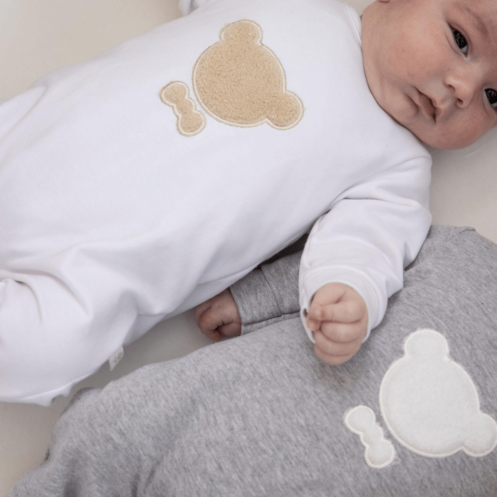 Living Nature - Babypakje Noa - Wit Teddy