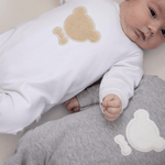 Living Nature - Babypakje Noa - Wit Teddy
