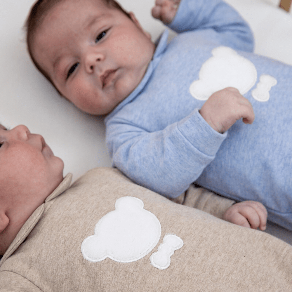 Living Nature - Babypakje William - Blauw Teddy