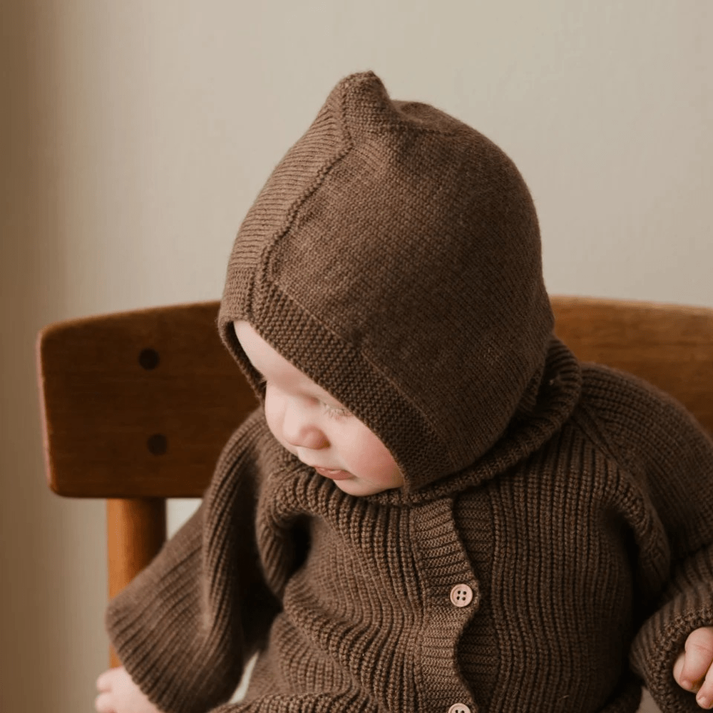 Hvid Balaclava - Mocha