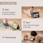 Taf Toys Easier Development - Farm Musical Tummy Time Book