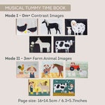 Taf Toys Easier Development - Farm Musical Tummy Time Book