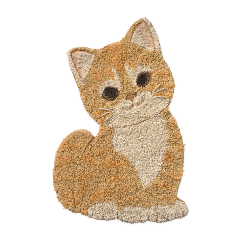 Lorena Canals Washable Rug 85x130cm - Ginger The Cat