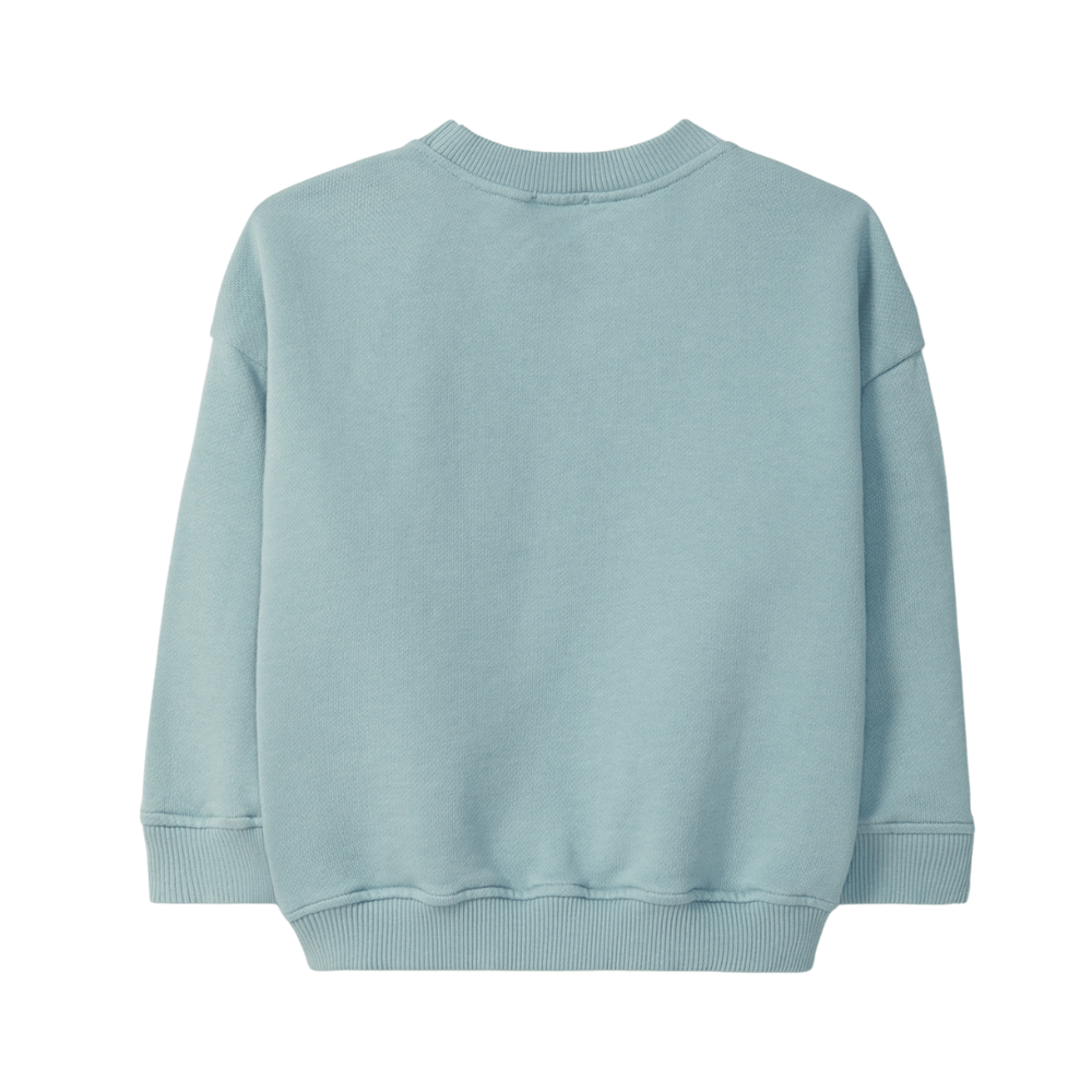 Laranjinha Comfortabel Sweatshirt Voor Kinderen - Petrol Blue