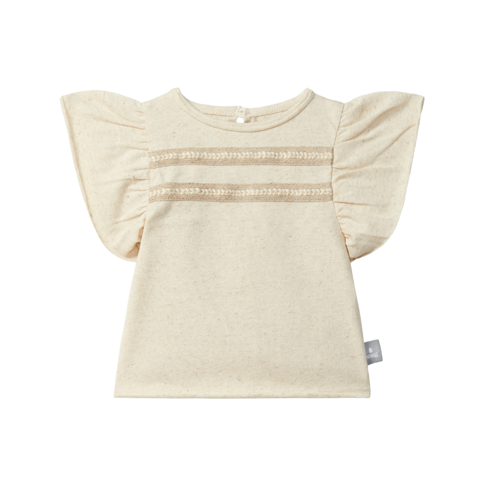Top en coton Snug - Lin