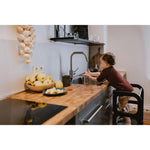 Ette Tete Step N' SIT Montessori Leertoren / Verhoogje - Black / Silver