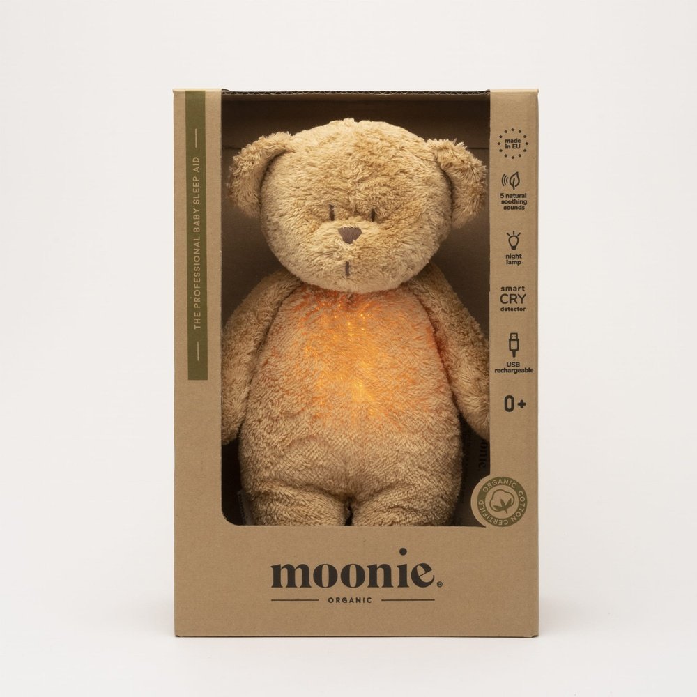Moonie The Humming Bear Organic - Cappuccino Natur