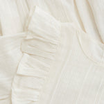 Enfant Bloomer Met Lange Mouwen En Ruffles - Offwhite