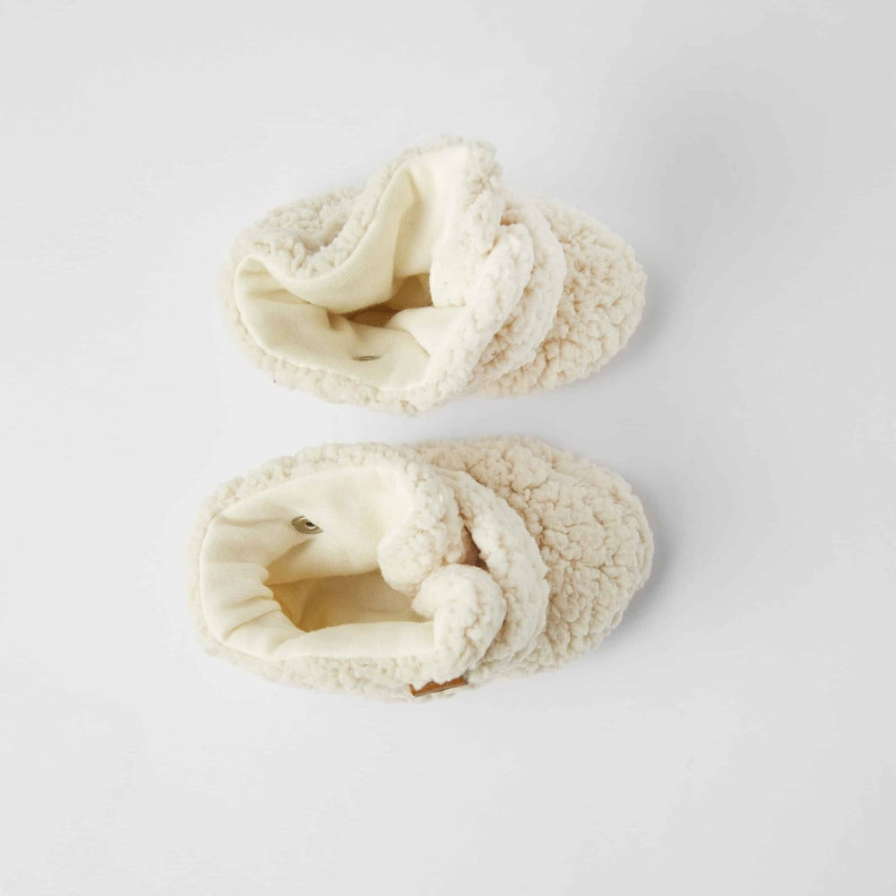 Cloby Baby Slofjes - Off White