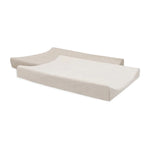 Jollein - Hoes Voor Aankleedkussen/Waskussen Badstof - 50x70cm - 2stuks - Oatmeal/Sand