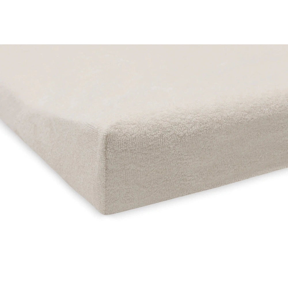 Jollein - Hoes Voor Aankleedkussen/Waskussen Badstof - 50x70cm - 2stuks - Oatmeal/Sand