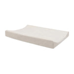 Jollein - Hoes Voor Aankleedkussen/Waskussen Badstof - 50x70cm - 2stuks - Oatmeal/Sand