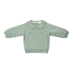 Little Dutch Sweater Met Kraagje - Garden Green