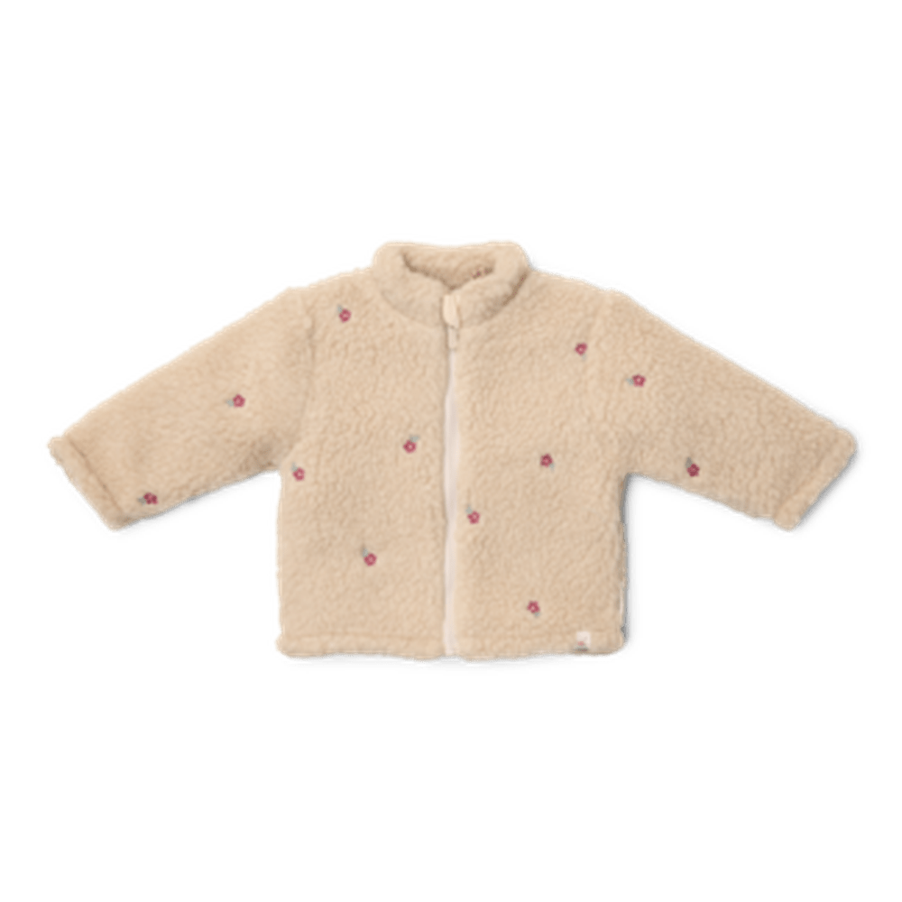 Little Dutch Cardigan - Sand Met Bloemetjes