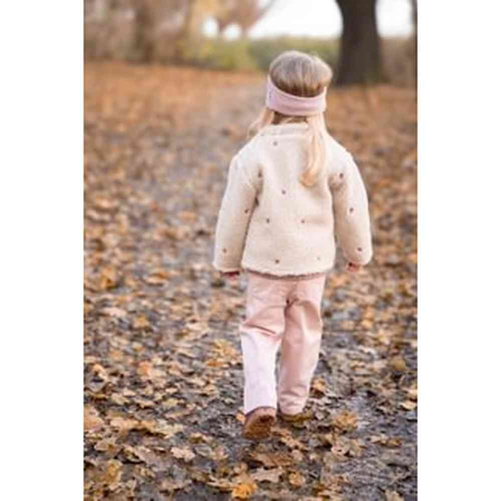 Little Dutch Cardigan - Sand Met Bloemetjes