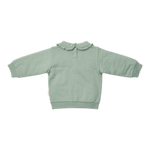 Little Dutch Sweater Met Kraagje - Garden Green