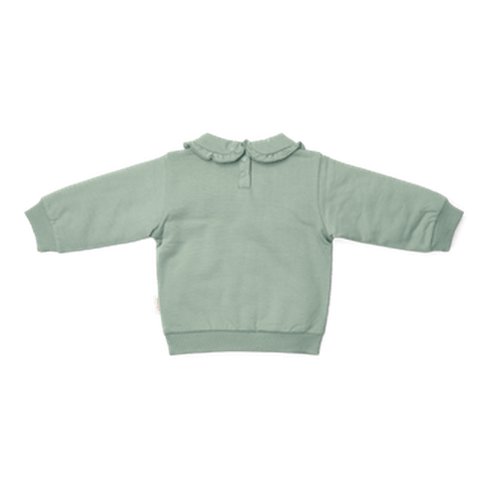 Little Dutch Sweater Met Kraagje - Garden Green